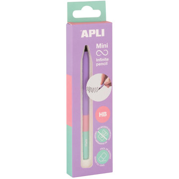 APLI Nekonečná tužka mini Infinite, fialová