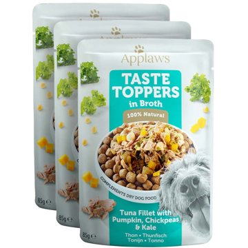 

Applaws kapsička Dog Taste Toppers Broth Tuňák s dýní 3 × 85 g
