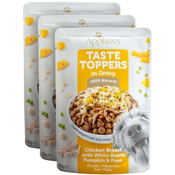 

Applaws kapsička Dog Taste Toppers Gravy Kuřecí s dýní 3 × 85 g