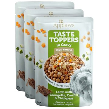 

Applaws kapsička Dog Taste Toppers Gravy Jehněčí s cuketou 3 × 85 g