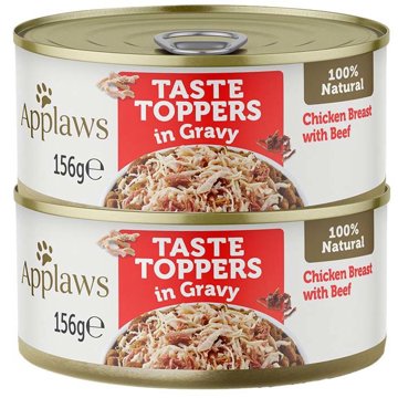 

Applaws konzerva Dog Taste Toppers Gravy Kuře s hovězím 2 × 156 g