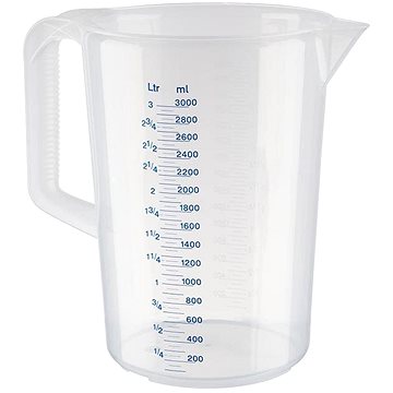 

APS Plastová odměrka 3 l, 30049