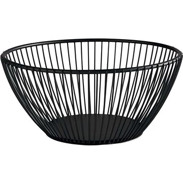 

APS Svart Košík kovový 20 cm, černý