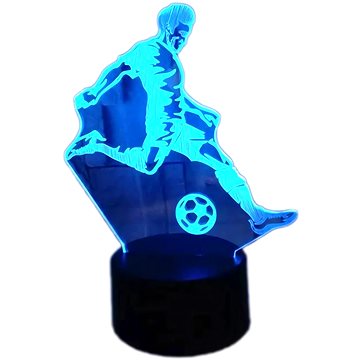 

APT ZD98K Noční LED RGB lampička 3D fotbalista