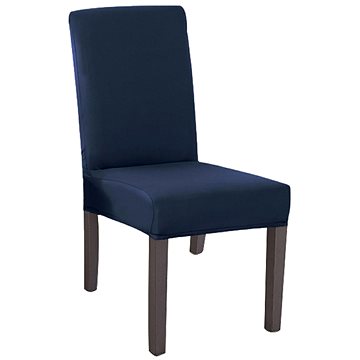 

APT Univerzální potah na židli Navy - Imitace sametu