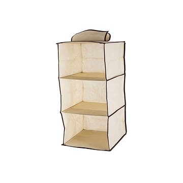 

Verk 01333 Závěsný organizér s 3 přihrádkami 30×30×60cm béžová