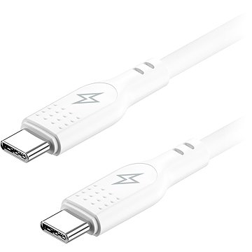 

AlzaPower SilkCore USB-C / USB-C 2.0 5A, 240W, 1m, bílý