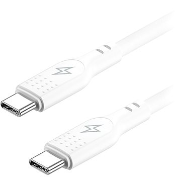 

AlzaPower SilkCore USB-C / USB-C 2.0 5A, 240W, 2m, bílý