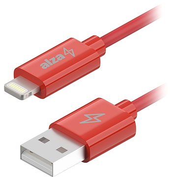 

AlzaPower Core USB-A to Lightning MFi (C189) 1m červený