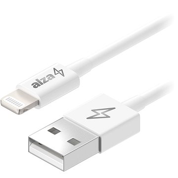 

AlzaPower Core USB-A to Lightning MFi (C189) 2m bílý