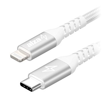 

AlzaPower AluCore USB-C to Lightning MFi 2m stříbrný
