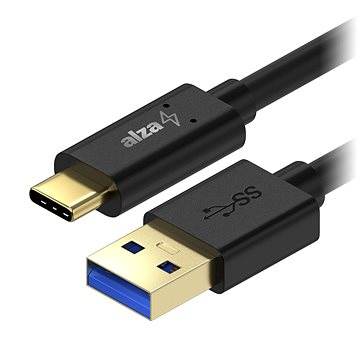 

AlzaPower Core USB-A to USB-C 3.2 Gen 1 5Gbp 0.5m černý