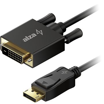 

AlzaPower Core DisplayPort na DVI-D FullHD 2m černý