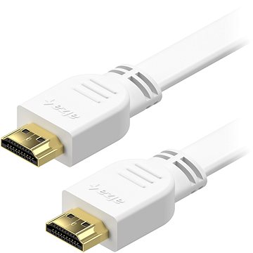 

AlzaPower Flat HDMI 1.4 High Speed 4K 1m bílý