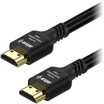 AlzaPower AluCore Premium HDMI 2.1 High Speed 8K 3m černý