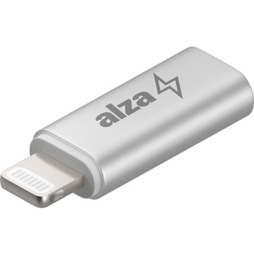 

AlzaPower USB-C (F) to Lightning MFi (M) - stříbrná