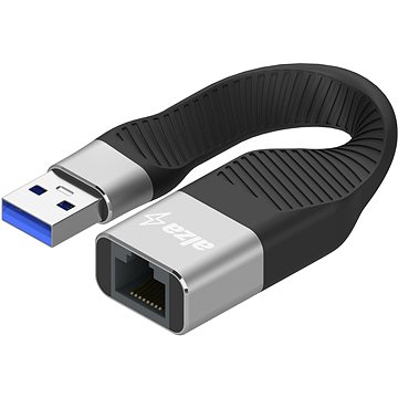 

AlzaPower FlexCore USB-A (M) to RJ-45 (F) černý