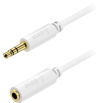 

AlzaPower Core Audio 3.5mm Jack (M) to 3.5mm Jack (F) 2m bílý