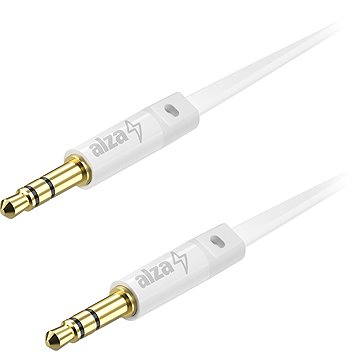 

Alzapower FlatCore Audio 3.5mm Jack (M) to 3.5mm Jack (M) 0.5m bílý