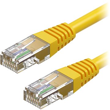 

AlzaPower Patch CAT5E UTP 3m žlutý
