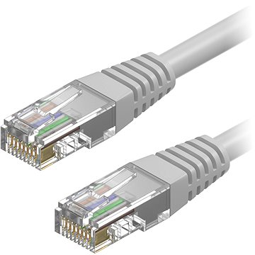 

AlzaPower Patch CAT6 UTP 1m šedý