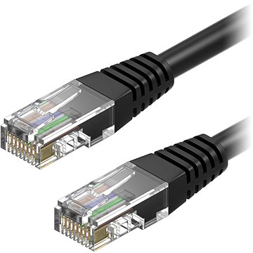 

AlzaPower Patch CAT6 UTP 15m černý