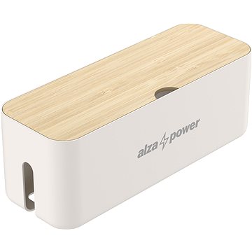 

AlzaPower Cable Box Deluxe Small bílý