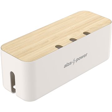 

AlzaPower Cable Box Deluxe Large bílý