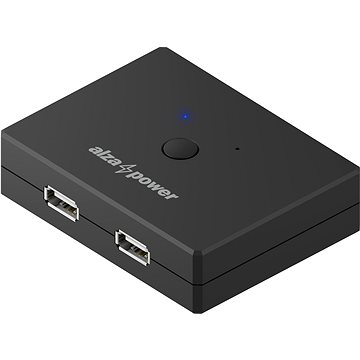 

AlzaPower USB 2.0 2 In 2 Out KM Switch Selector černý