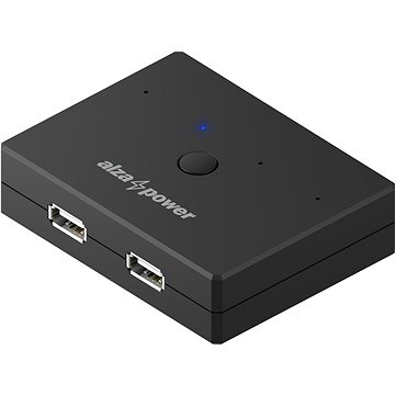 

AlzaPower USB 2.0 2 In 4 Out KM Switch Selector černý