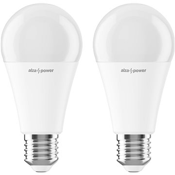 

AlzaPower LED 15-100W, E27, 2700K, set 2ks
