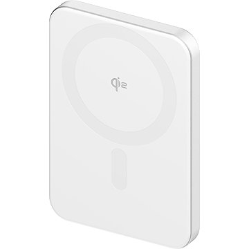 

AlzaPower Qi2 Ultra Slim 5000mAh Power Delivery (20W) bílá