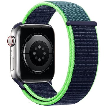 

Eternico Airy pro Apple Watch 42mm / 44mm / 45mm / Ultra 49mm Night Blue and Green edge