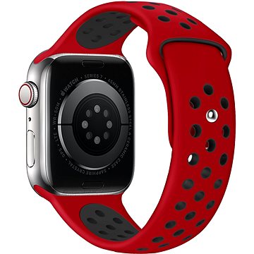 

Eternico Sporty pro Apple Watch 42mm / 44mm / 45mm Pure Black and Red