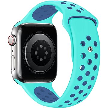 

Eternico Sporty pro Apple Watch 42mm / 44mm / 45mm / Ultra 49mm Sky Blue and Aquamarine