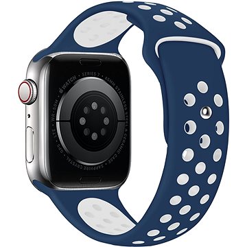 

Eternico Sporty pro Apple Watch 42mm / 44mm / 45mm / Ultra 49mm Cloud White and Blue