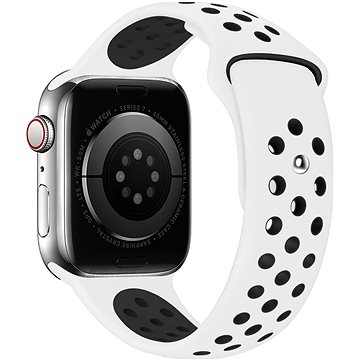 

Eternico Sporty pro Apple Watch 42mm / 44mm / 45mm / Ultra 49mm Dark Gray and White