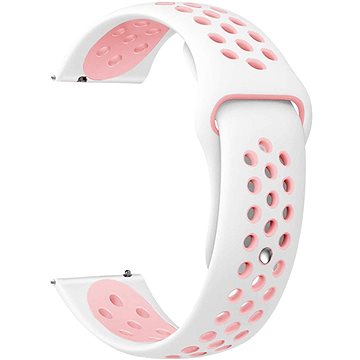 

Eternico Sporty Universal Quick Release 20mm Pure Pink and White