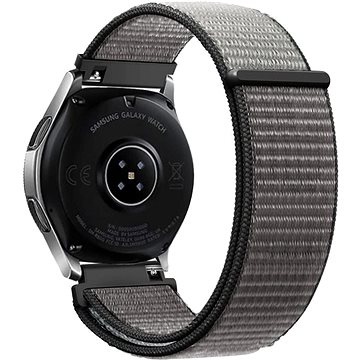 

Eternico Airy Universal Quick Release 20mm Elephant Gray and Black edge