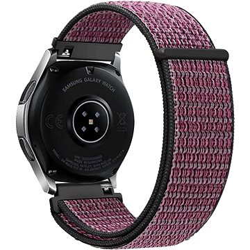 

Eternico Airy Universal Quick Release 20mm Fig Purple and Black edge