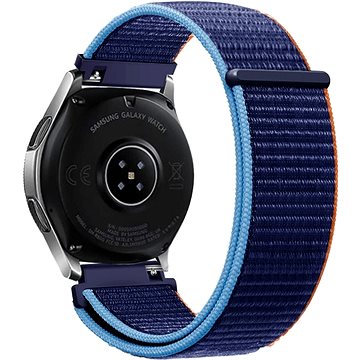 

Eternico Airy Universal Quick Release 22mm Thunder Blue and Blue edge