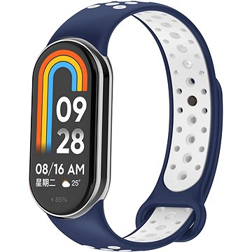 

Eternico Sporty pro Xiaomi Smart Band 8 / 9 aqua blue and white