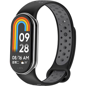 

Eternico Sporty pro Xiaomi Smart Band 8 / 9 solid black and gray