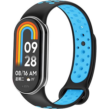 

Eternico Sporty pro Xiaomi Smart Band 8 / 9 solid black and blue