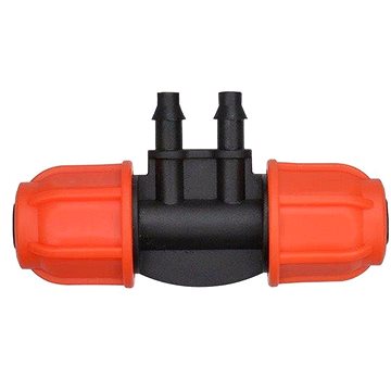 

Aquanax AQS007, Spojovací díl dvojtý T z 9/12 na 4/7 mm, 5 ks v balení