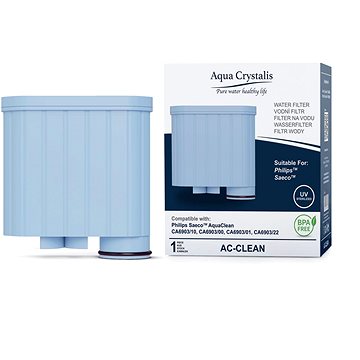 

Aqua Crystalis AC-CLEAN pro kávovary PHILIPS/SAECO (Náhrada filtru AquaClean)
