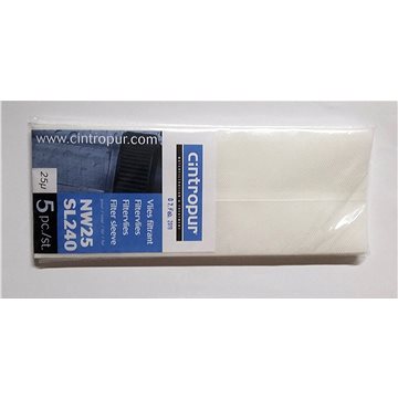 Cintropur náhradní filtrační vložky do MFC25 - porozita 25 mcr, 5 ks - Filtrační vložka