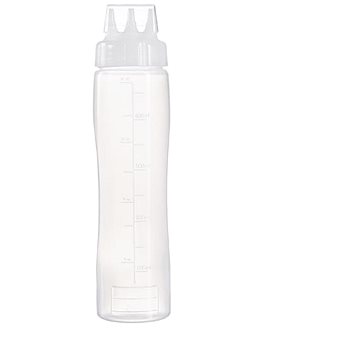 

ARAVEN dávkovací láhev se třemi tryskami 0,5 l, transparentní