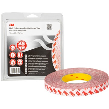 

3M oboustranná lepicí páska GPT-020P, průhledná, 19 mm x 50 m, 0.2 mm