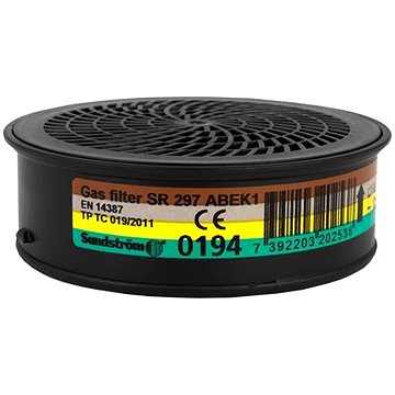 

SUNDSTRÖM SR 297 ABEK1 - pro polomasky a celoobličejové masky